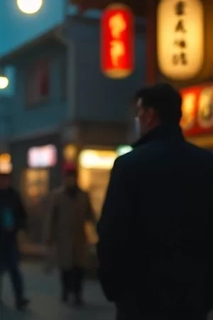 最后一班渡轮海报：夜雾中的渡轮舷窗